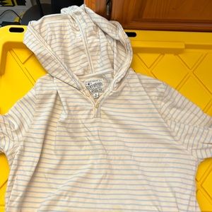 Lucky brand long sleeve hoodie t-shirt